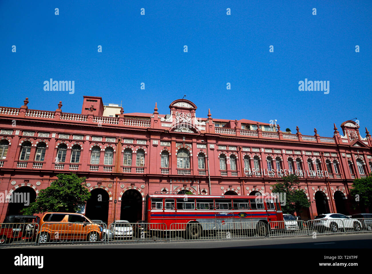 The historic estate of Cargills and Miller Company, located in York Street in Colombo. Sri Lanka Stock Photo