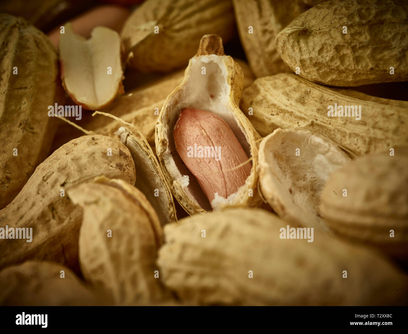 Peanuts food stilllife Stock Photo Alamy