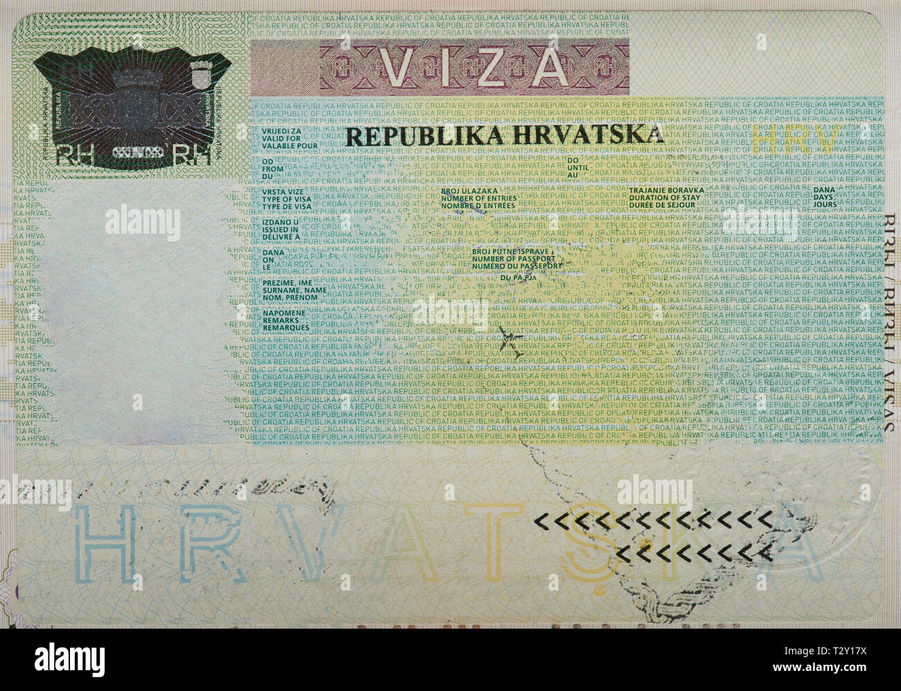 https://c8.alamy.com/comp/T2Y17X/empty-blank-croatian-visa-on-passport-page-T2Y17X.jpg