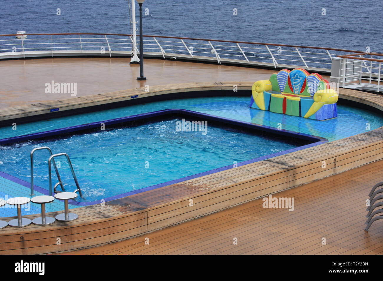 Cruise Pool Stock Photo