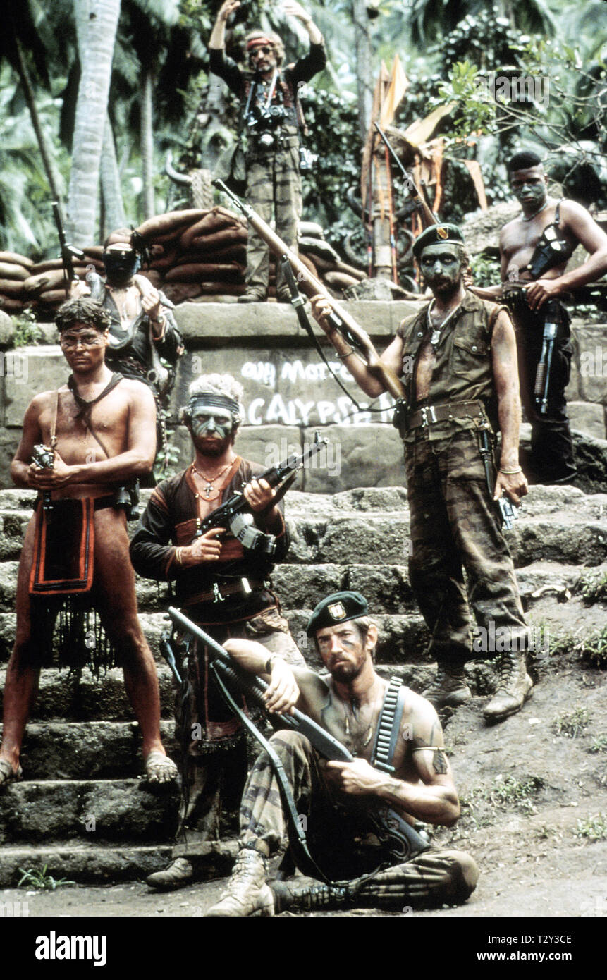 DENNIS HOPPER, SCOTT GLENN, APOCALYPSE NOW, 1979 Stock Photo