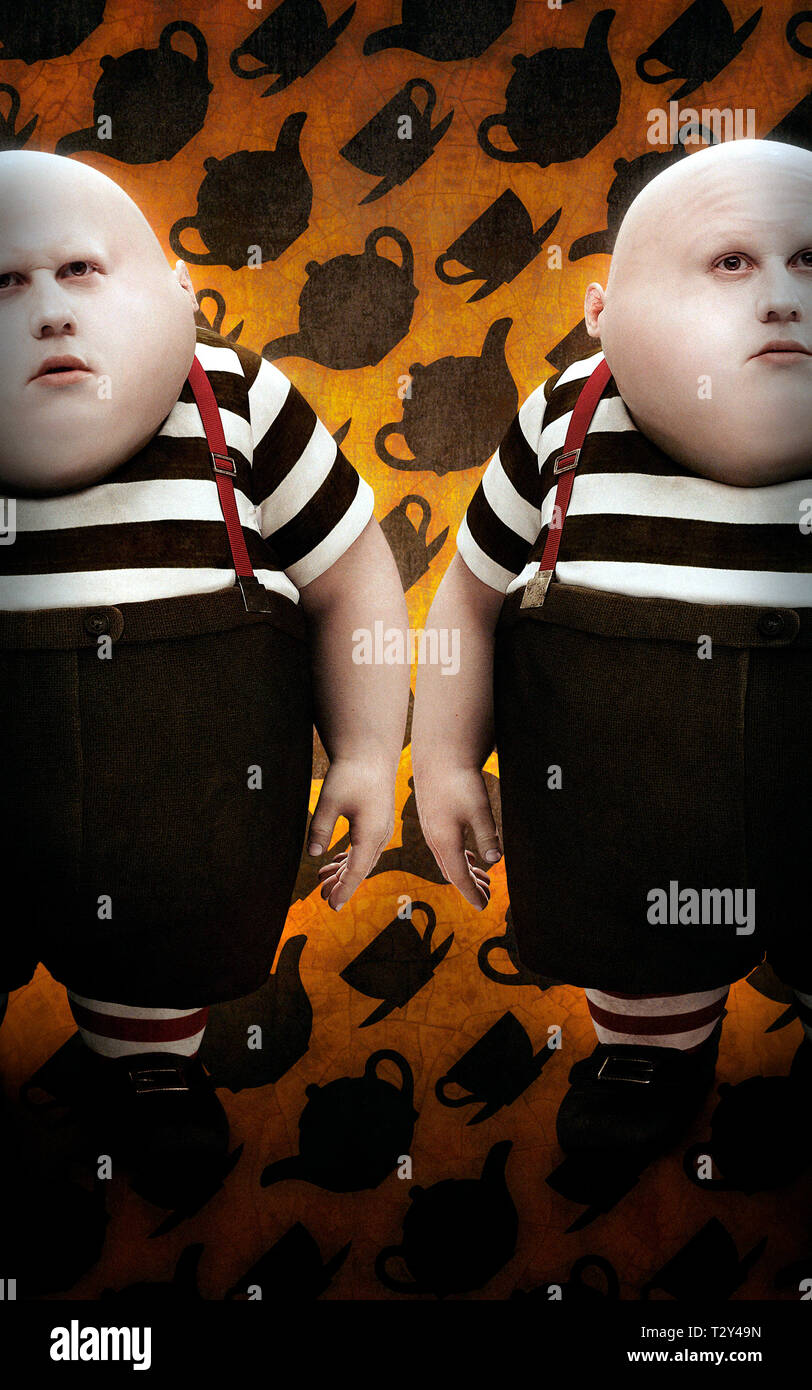 Matt Lucas Alice In Wonderland 2010 Stock Photo Alamy