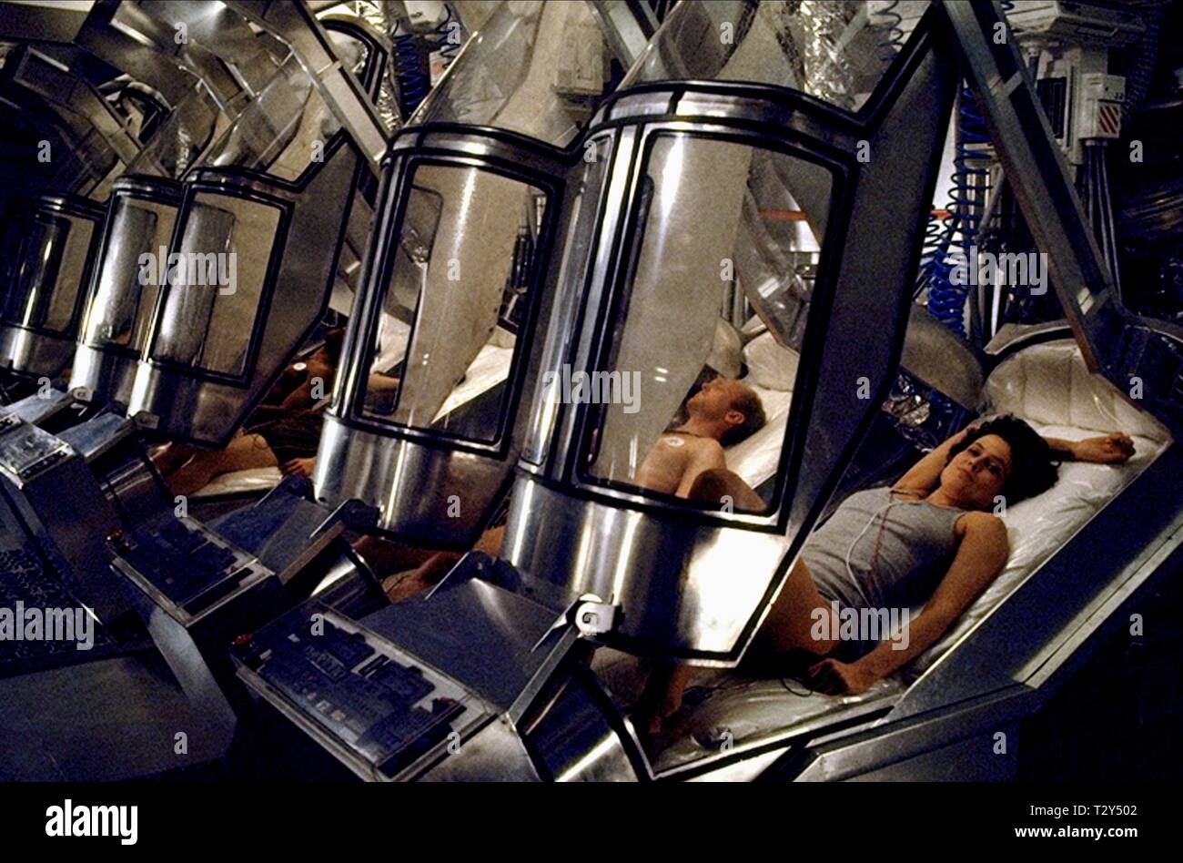 SIGOURNEY WEAVER, ALIENS, 1986 Stock Photo