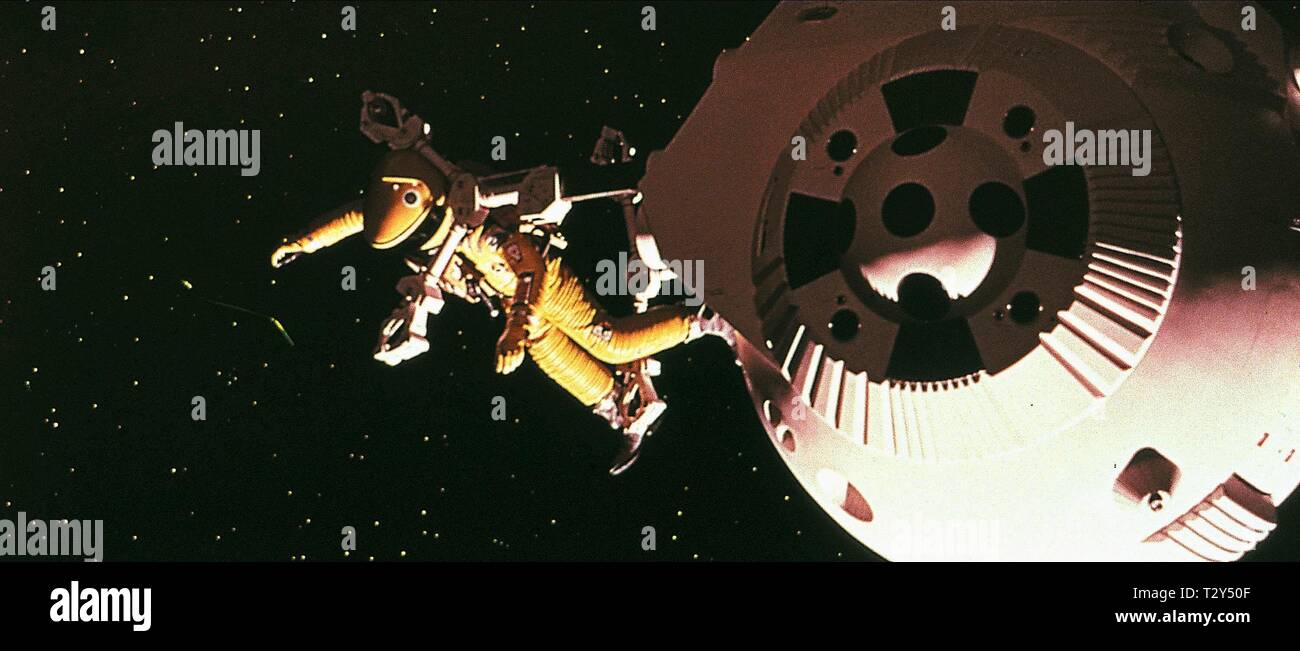 ASTRONAUT SCENE, 2001: A SPACE ODYSSEY, 1968 Stock Photo