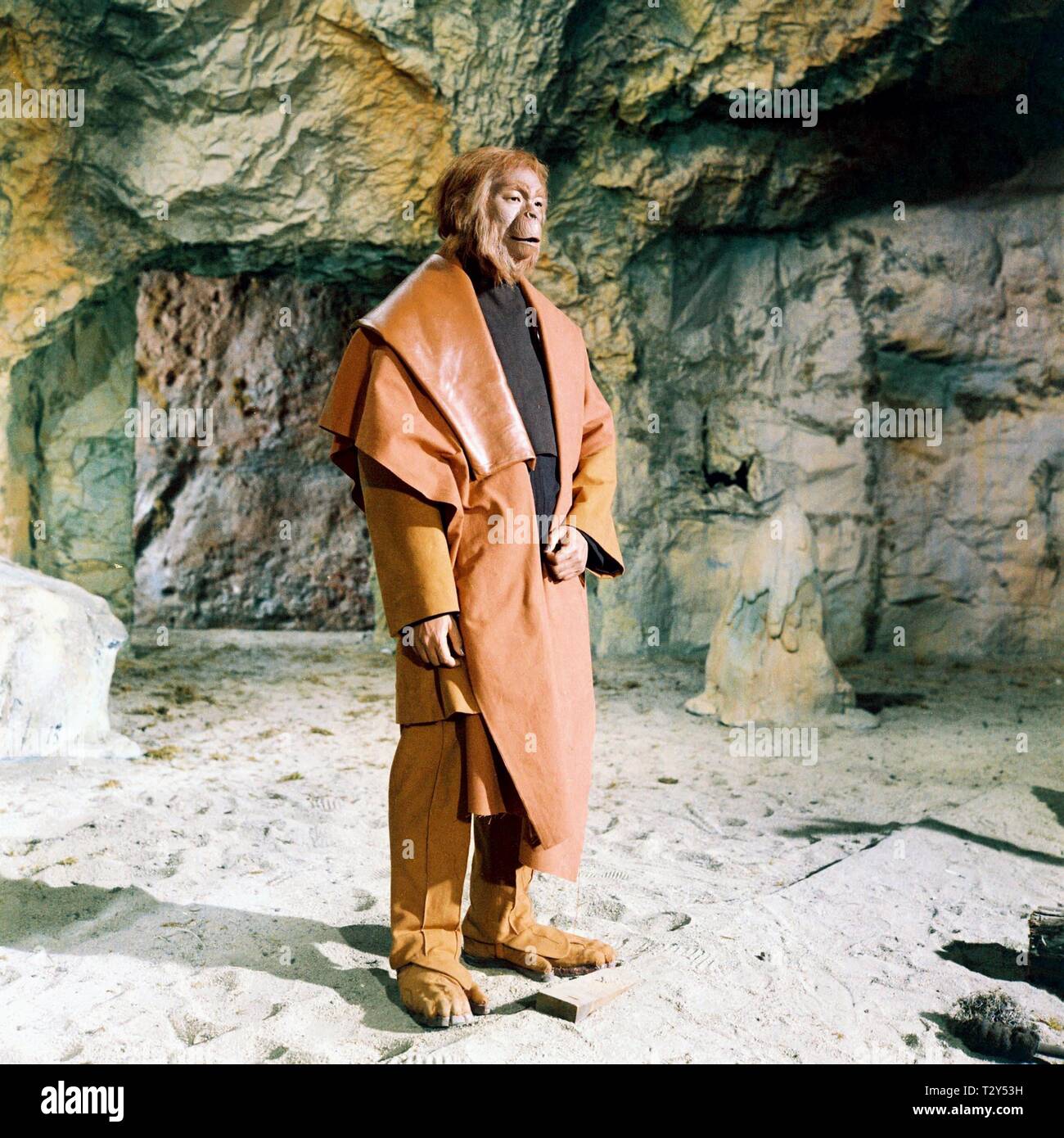 MAURICE EVANS, OF THE APES, 1968 Stock Photo Alamy