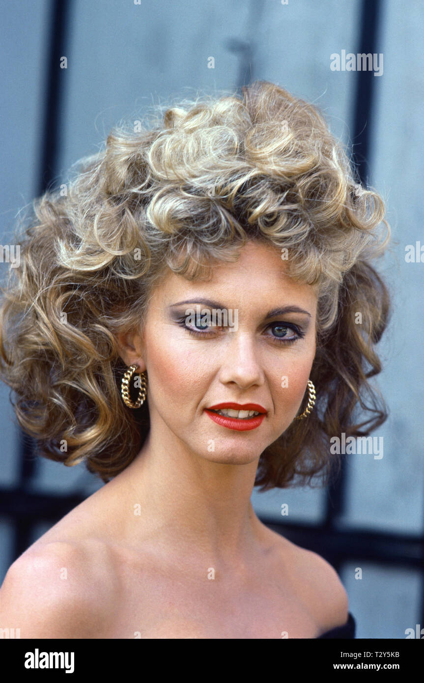 OLIVIA NEWTON-JOHN, GREASE, 1978 Stock Photo