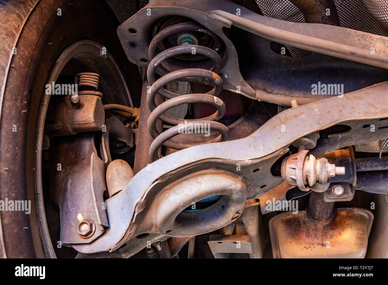 Car suspension coil hires stock photography and images Alamy