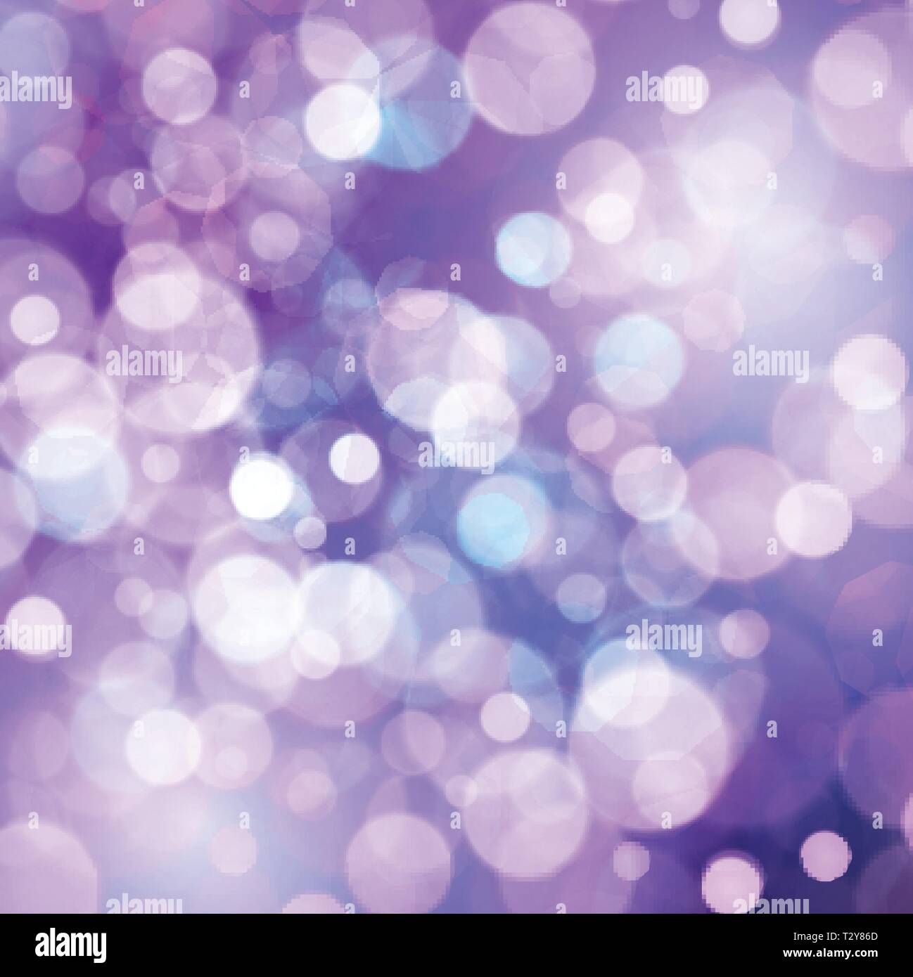 Vector abstract blue sky background with blur bokeh Stock Vector Image ...