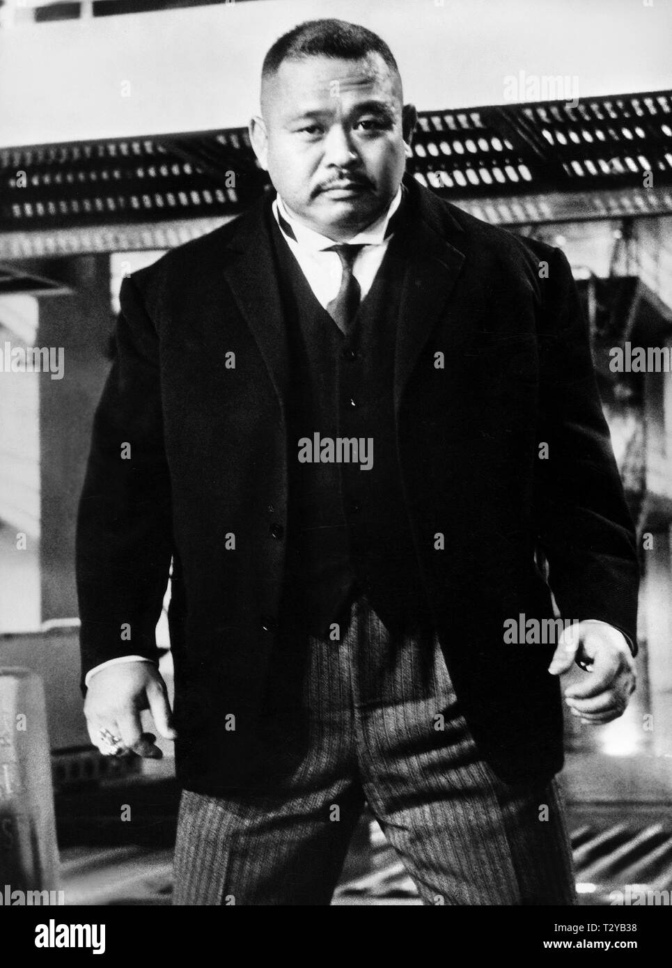 Harold Sakata As Oddjob Black And White Stock Photos Images Alamy