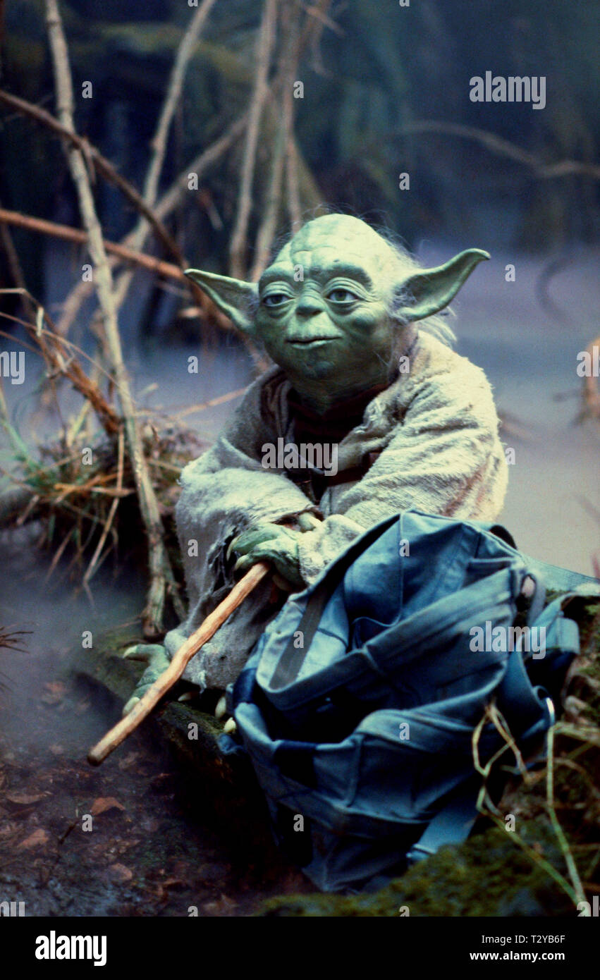 YODA, STAR WARS: EPISODE V - THE EMPIRE STRIKES BACK, 1980 Stock Photo