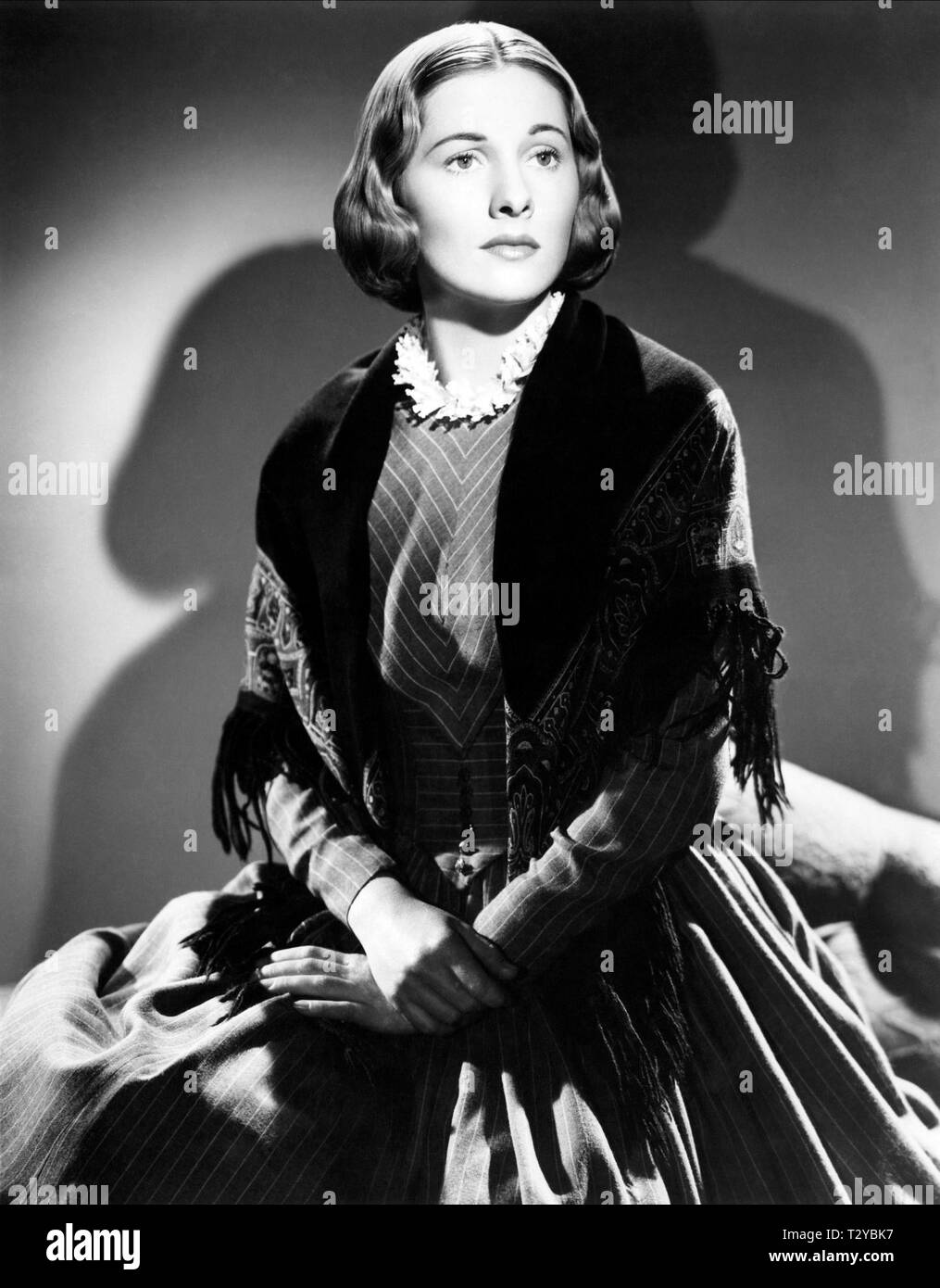 JOAN FONTAINE, JANE EYRE, 1943 Stock Photo
