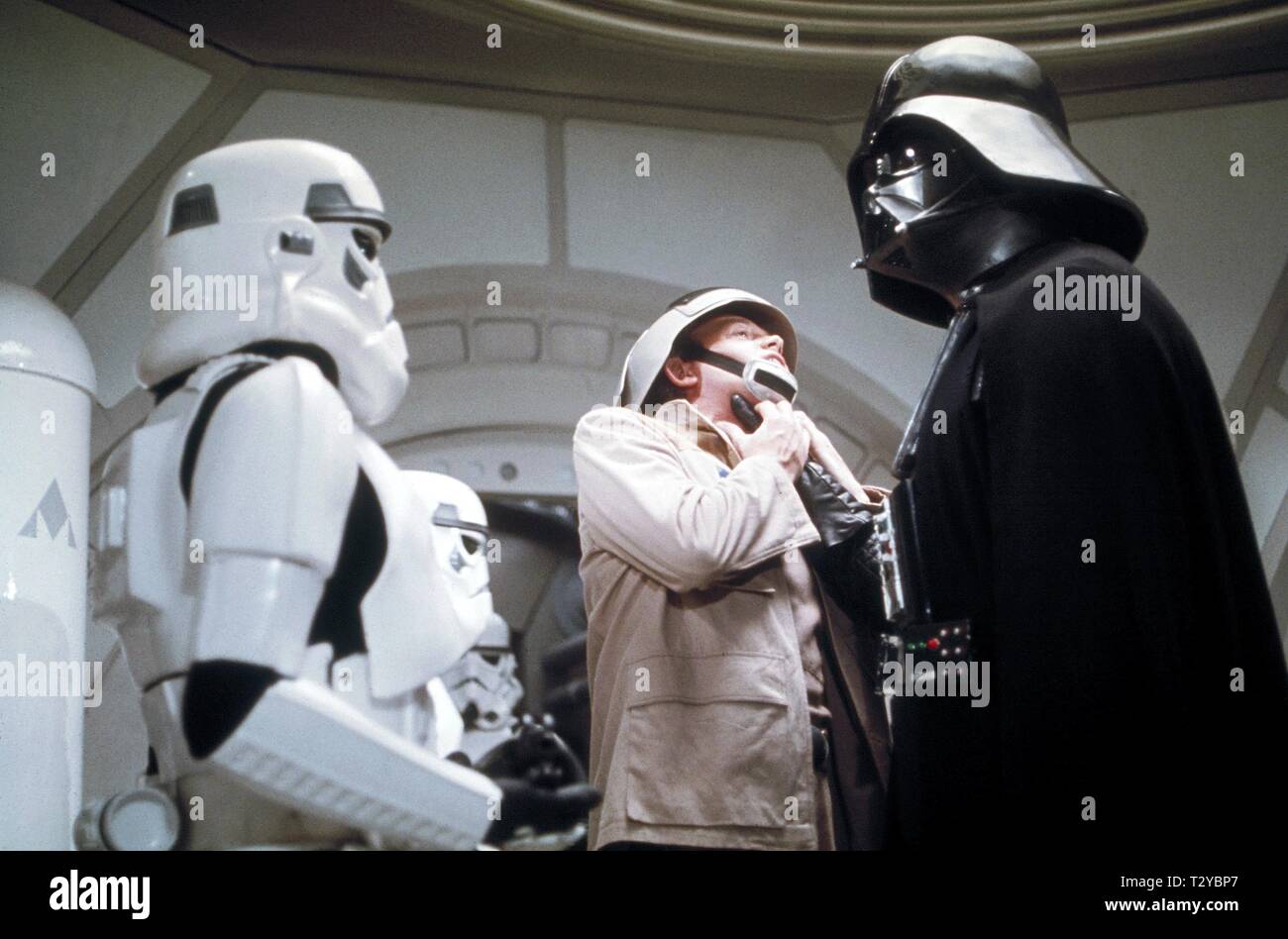 DAVID PROWSE, STAR WARS: EPISODE IV - A NEW HOPE, 1977 Stock Photo