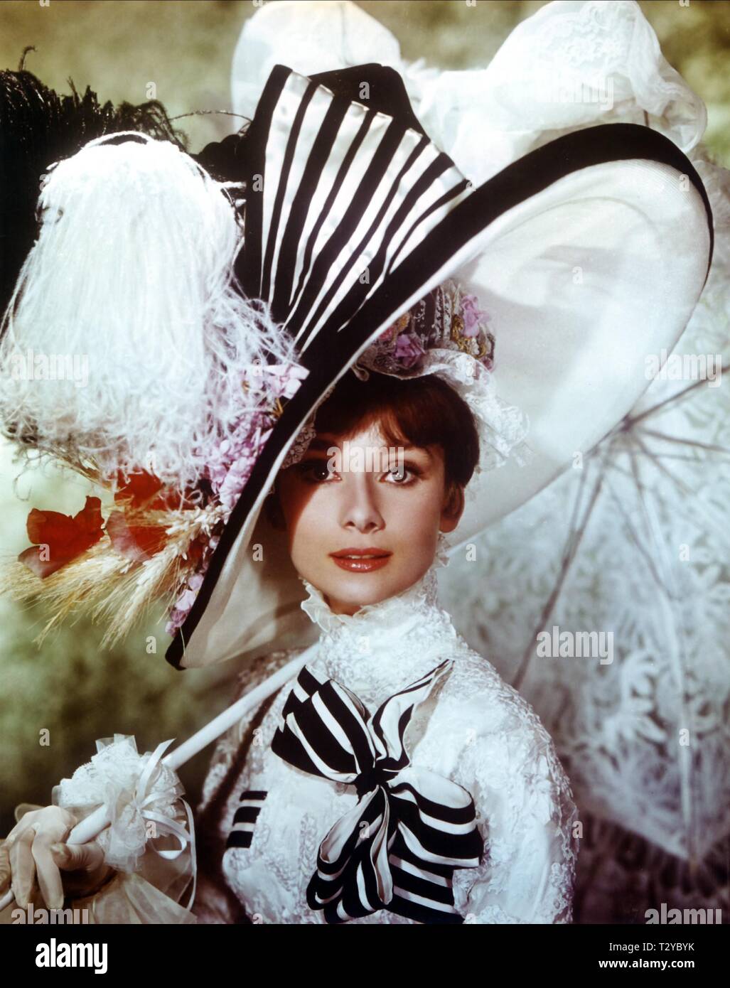 AUDREY HEPBURN, MY FAIR LADY, 1964 Stock Photo