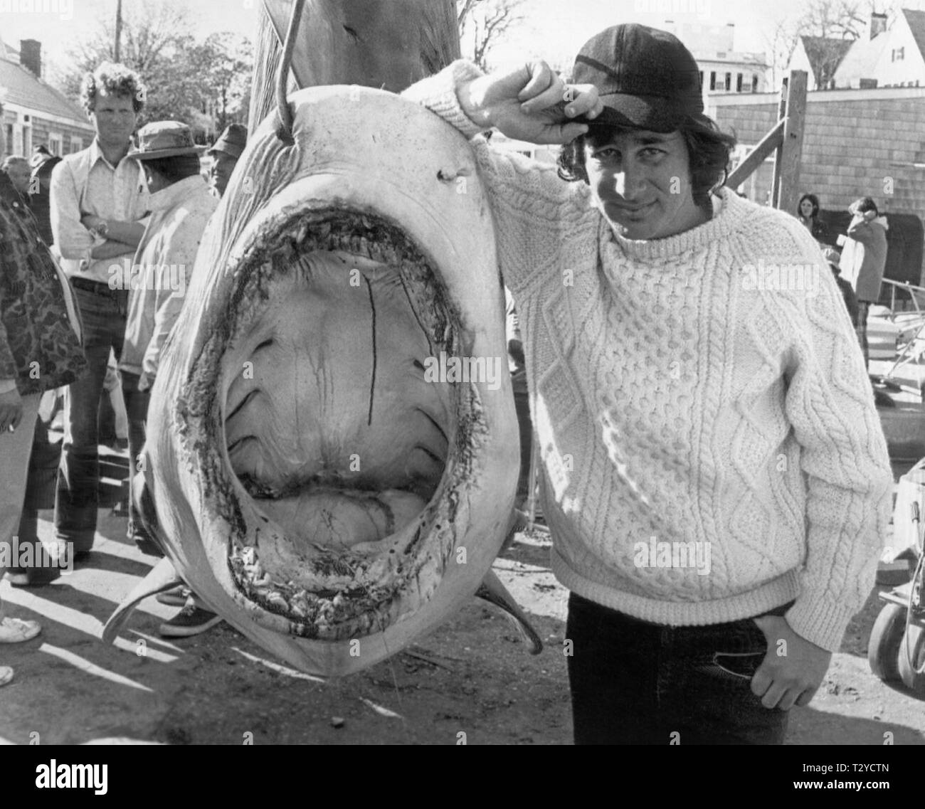 STEVEN SPIELBERG, JAWS, 1975 Stock Photo