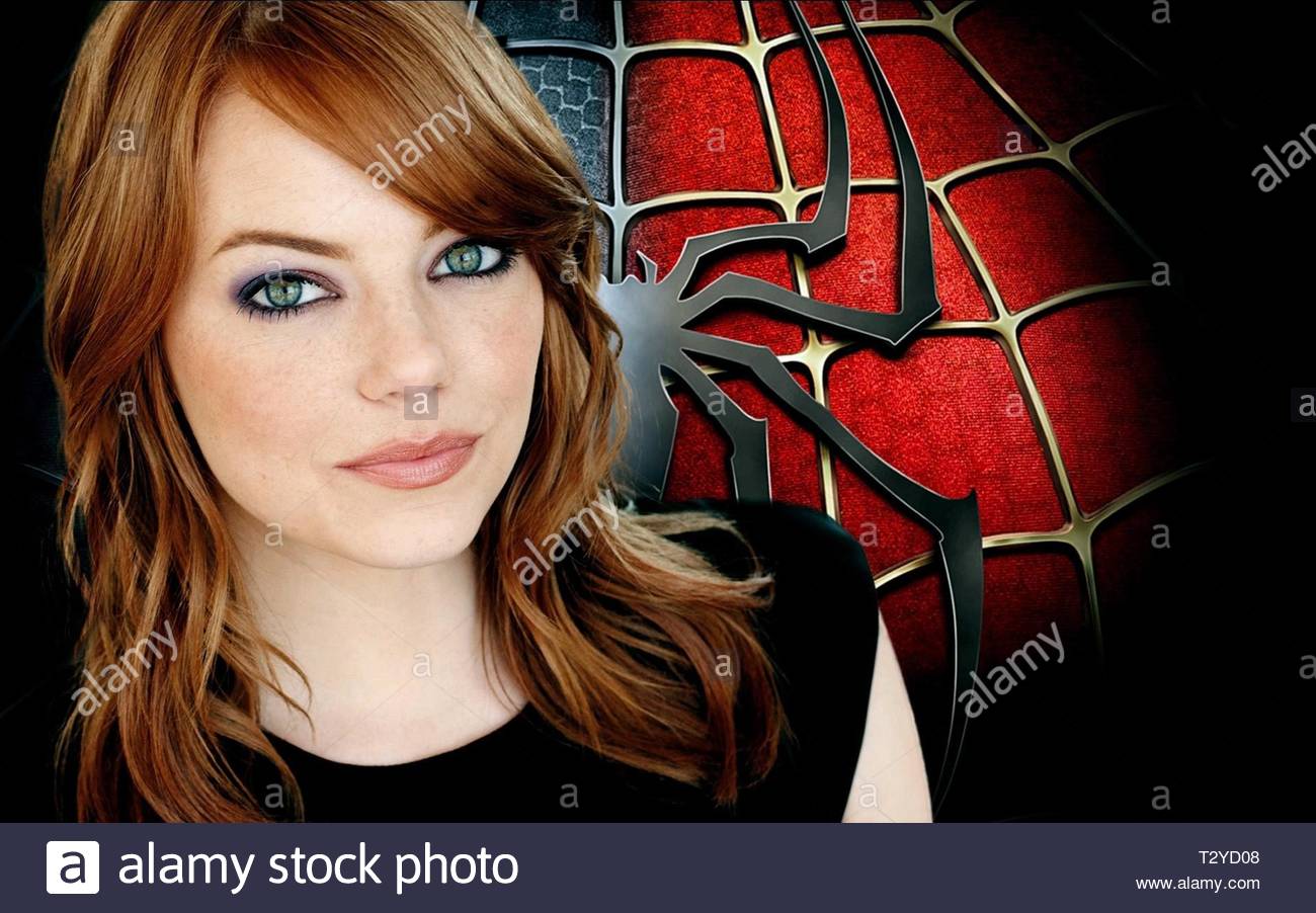 Emma Stone The Amazing Spider Man 2012 Stock Photo Alamy