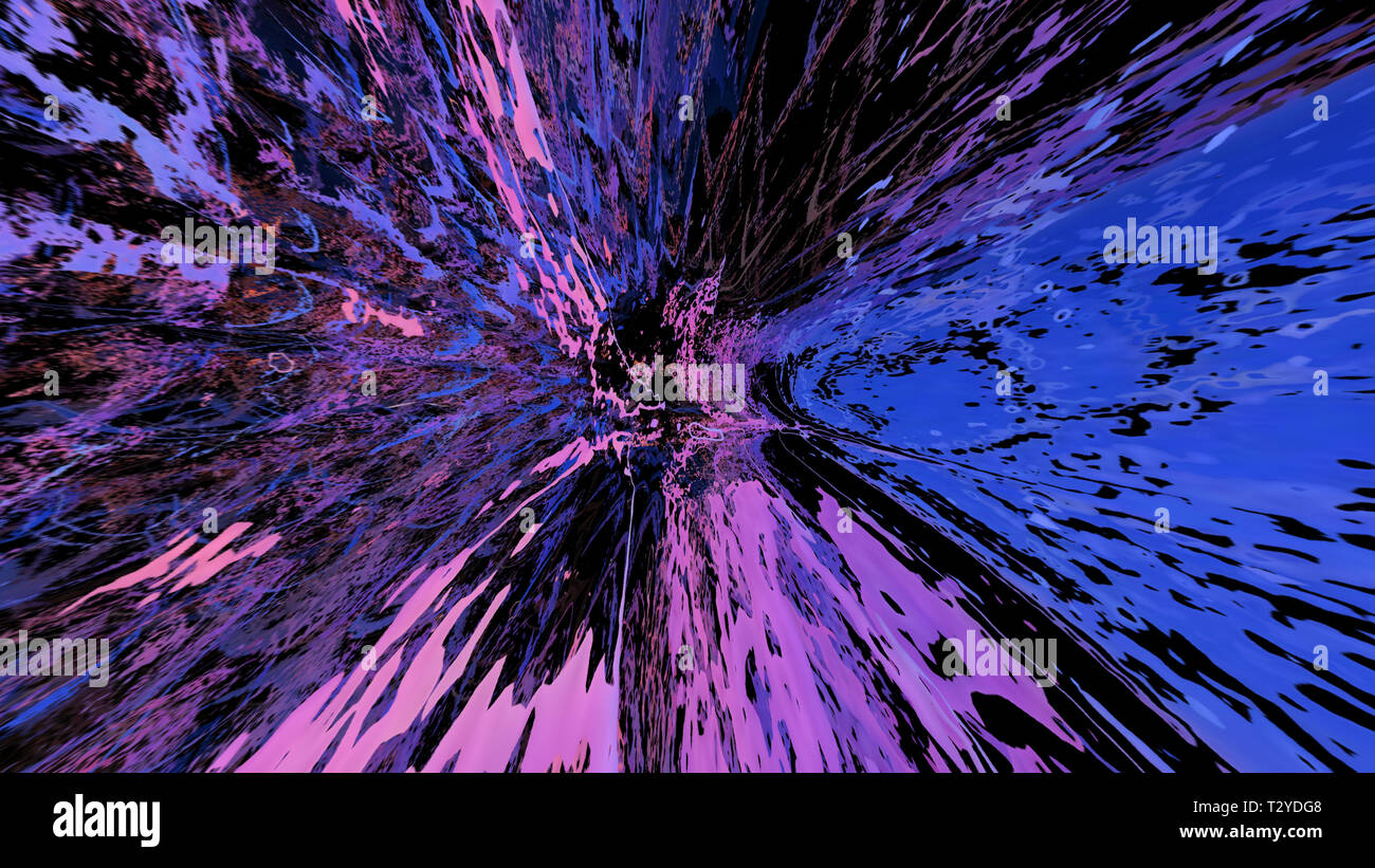 Digital Cosmic Abstract Pattern Modern Style Art Print Futuristic Artwork Contemporary Painting Wall Decor Graphic Oil And Watercolor Paint Brush Stock Photo Alamy