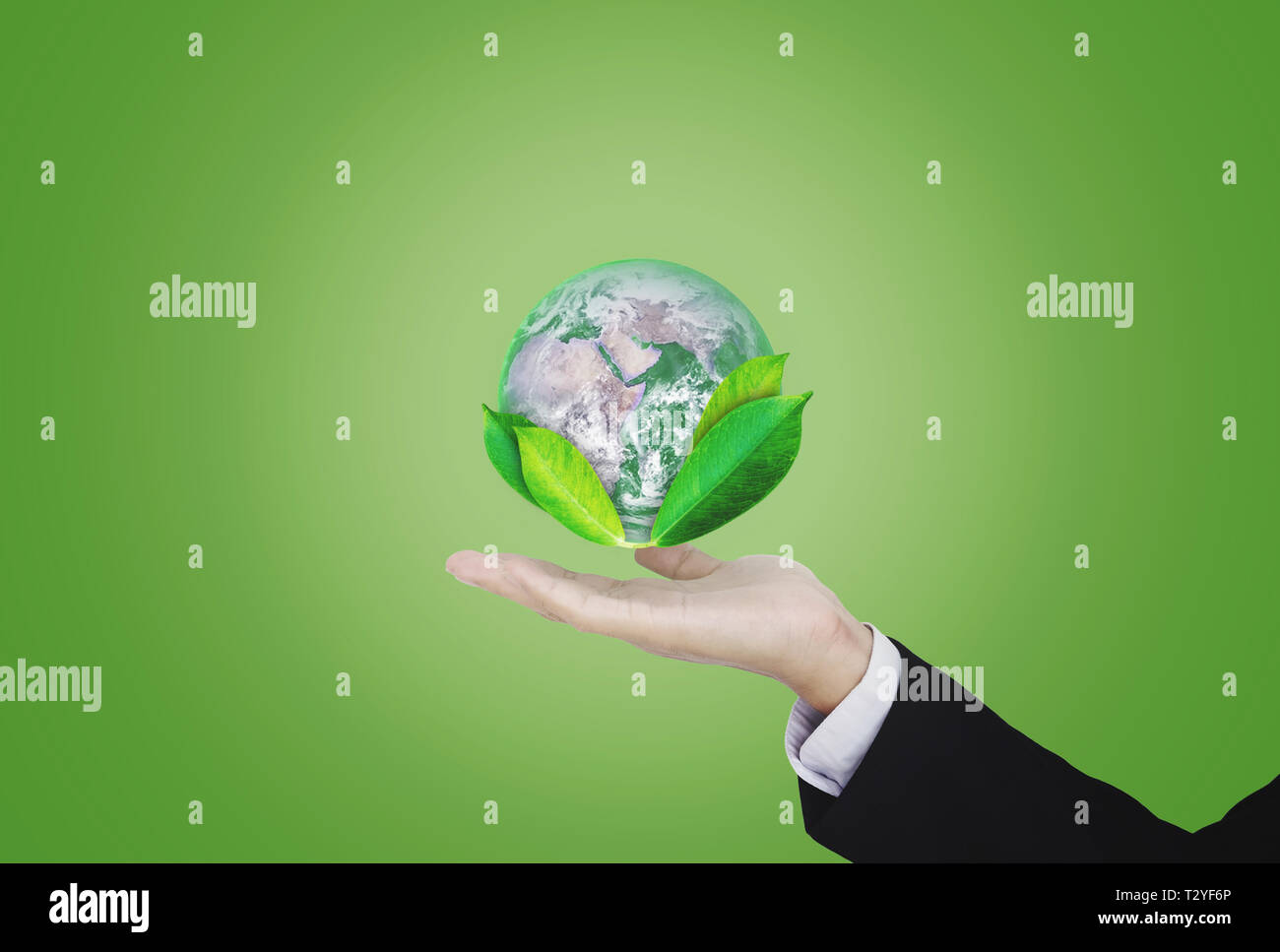 Earth day, Protect the world with environment and Eco-friendly business. Element of this image are furnished by NASA Stock Photo