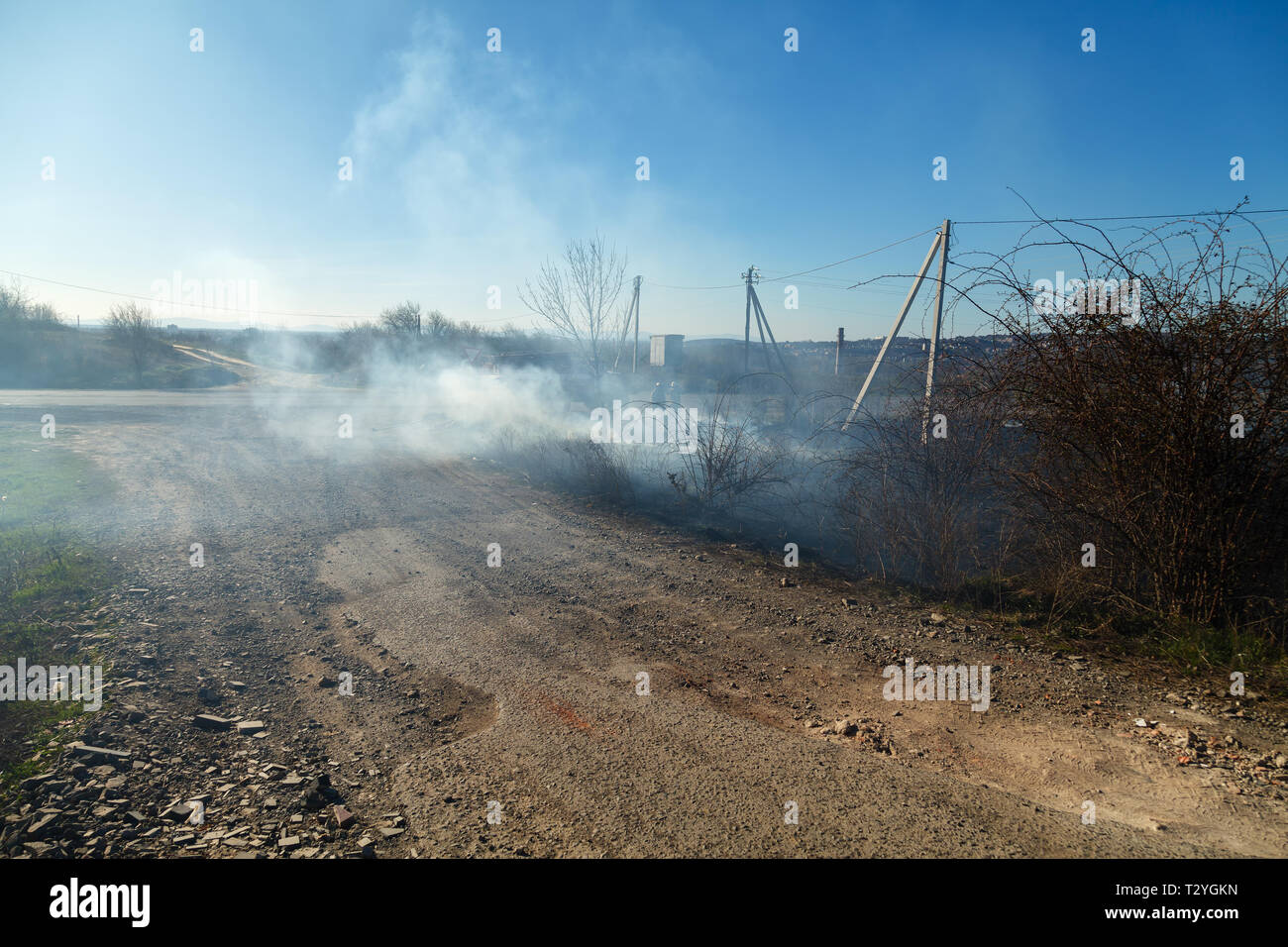 Fire spreads hi-res stock photography and images - Alamy