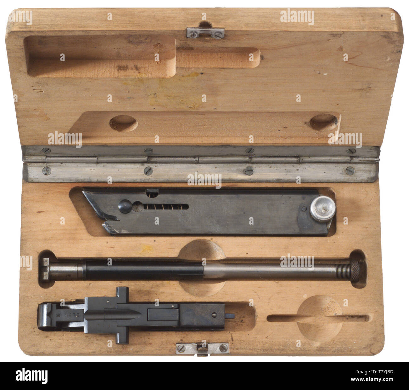 Small arms, pistols, Erma changing system for pistol 08, caliber .22 lfB, issued to German Armed Forces, Editorial-Use-Only Stock Photo