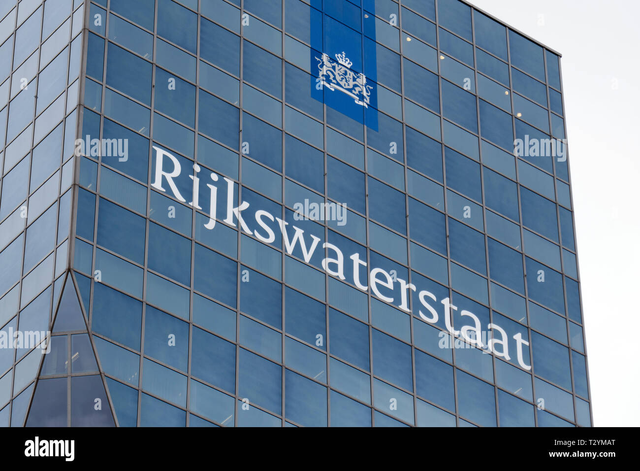 Rotterdam, Netherlands 27 march 2018; Building of rijkswaterstaat in Rotterdam in the Netherlands Stock Photo