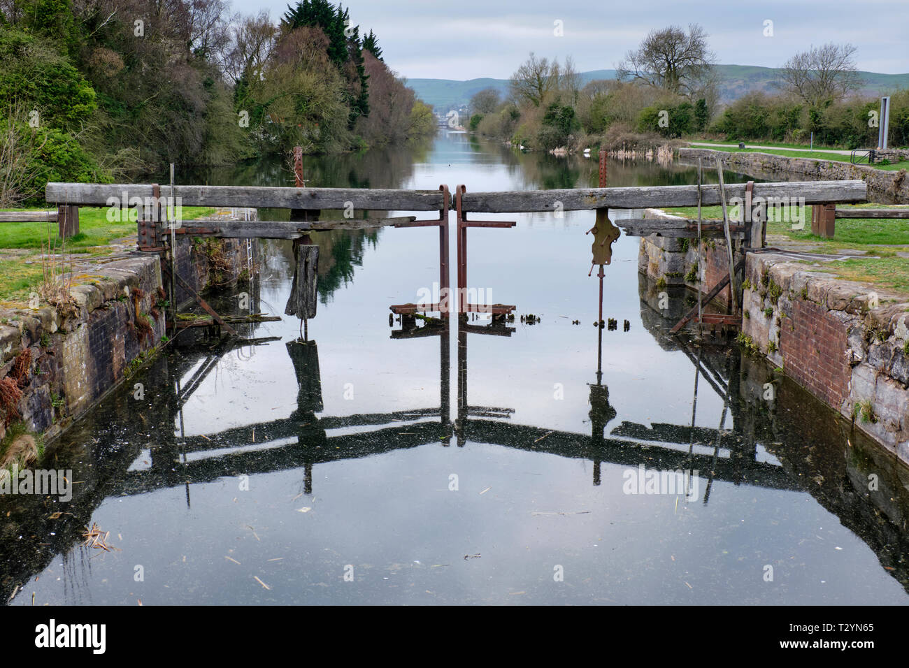 Canal Foot, Ulverston, Cumbria Stock Photo