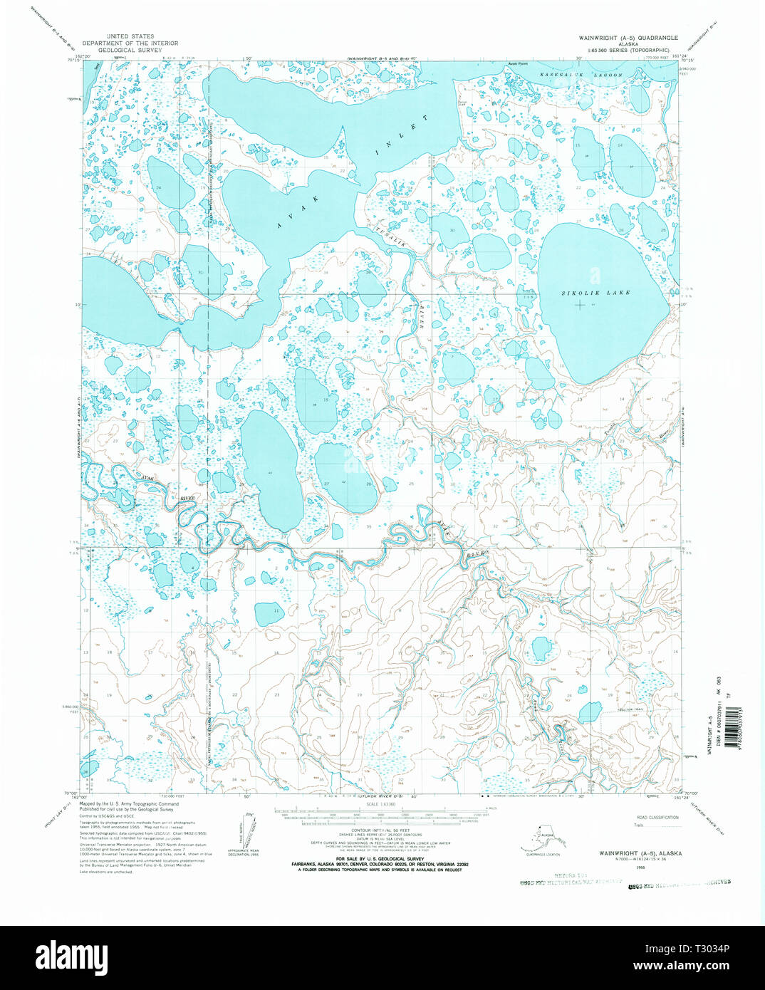 Map of wainwright hires stock photography and images Alamy