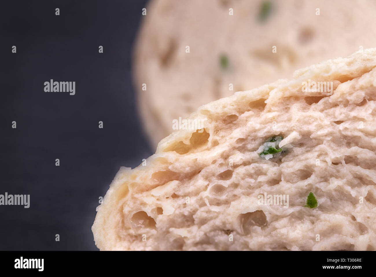 white sausage, bavarian food detail background Stock Photo
