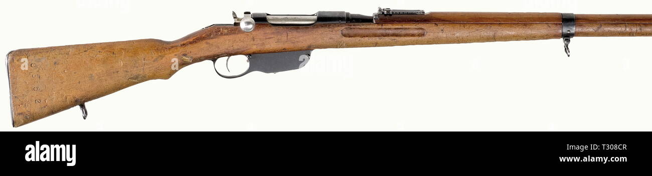 SERVICE WEAPONS, AUSTRIA, rifle Steyr model 1895, calibre 8 x 56R, number 8352H, Additional-Rights-Clearance-Info-Not-Available Stock Photo