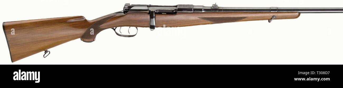 Civil long arms, modern systems, repeating rifle Original Mannlicher Schoenauer model NO, calibre 30 - 06, number 31467, Additional-Rights-Clearance-Info-Not-Available Stock Photo