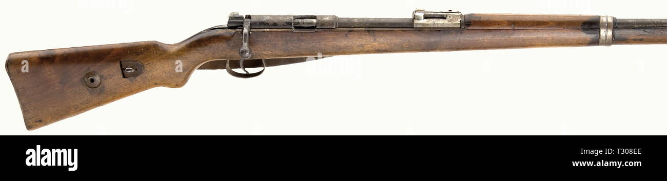SERVICE WEAPONS, GERMANY UNTIL 1945, Mauser DSM 34 (Deutsches Sportmodell for paramilitary sport for Stormtroopers and Hitler Youth), calibre 22 lr, number 15394, Editorial-Use-Only Stock Photo