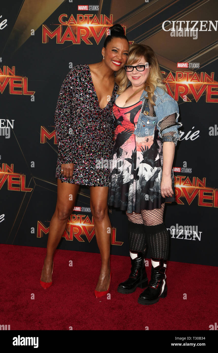 The world premiere of Marvel Studios’ “Captain Marvel,” Featuring