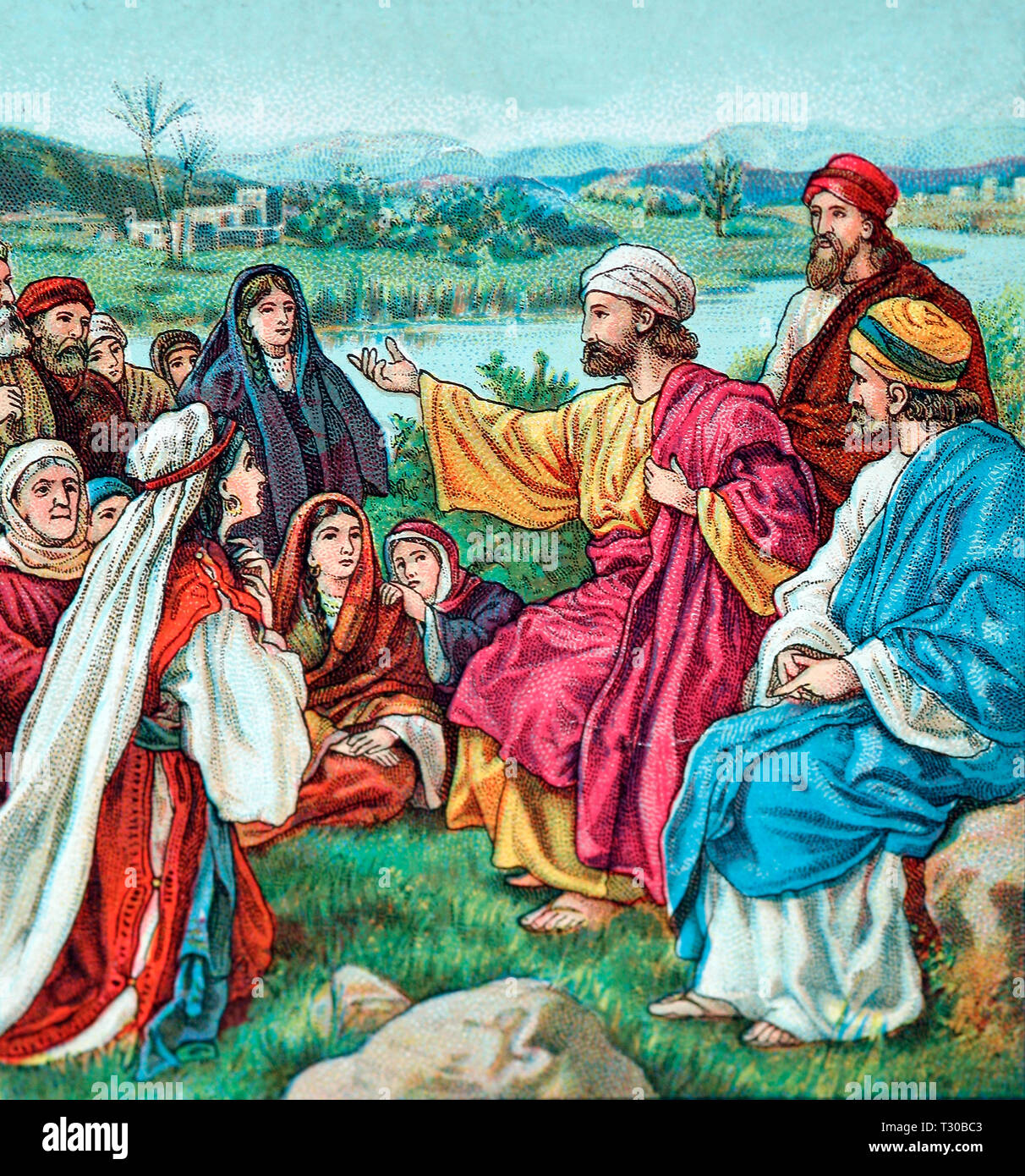 Paul's second missionary journey from Jerusalem, c.49CE, Sunday school