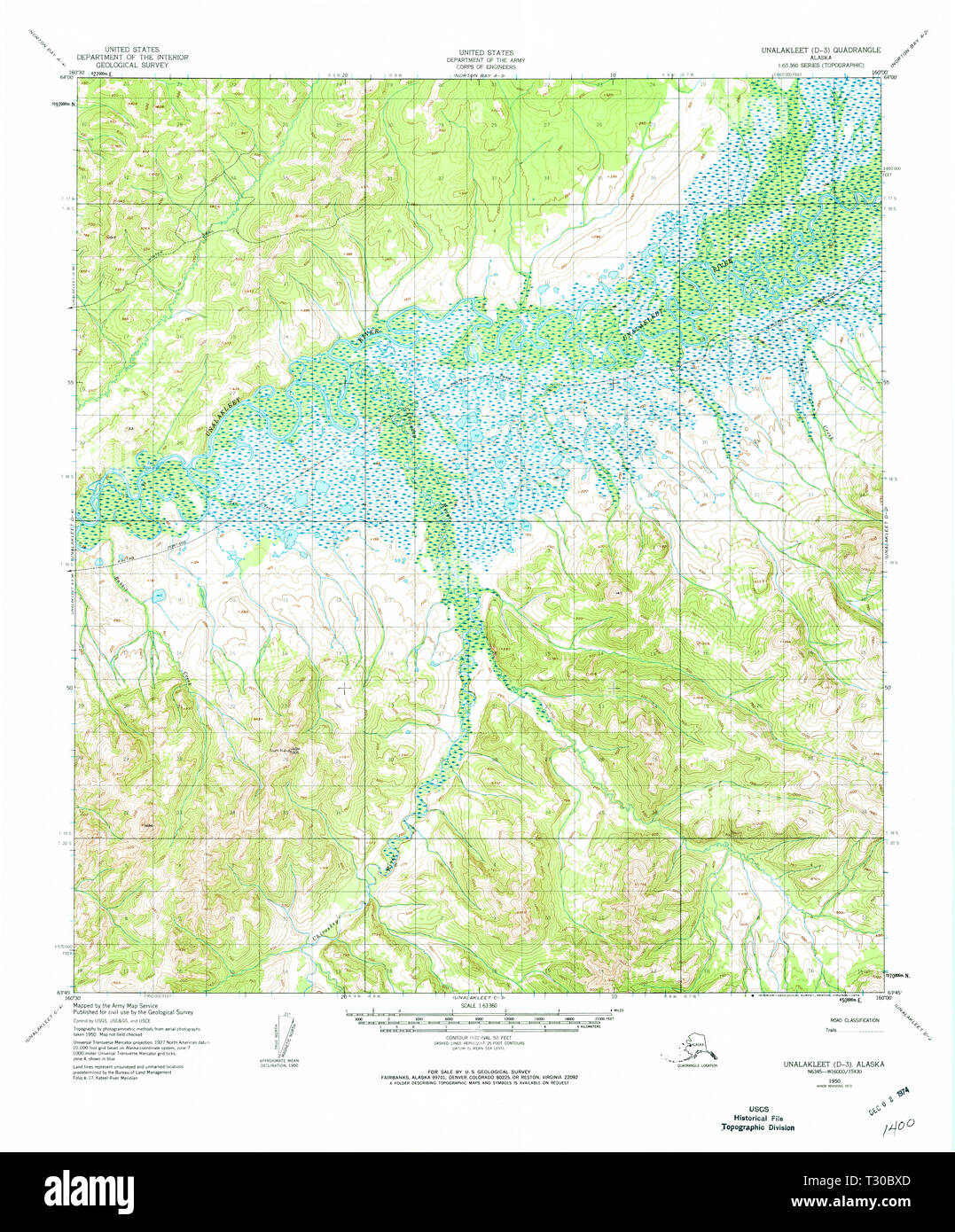 Map of unalakleet hires stock photography and images Alamy