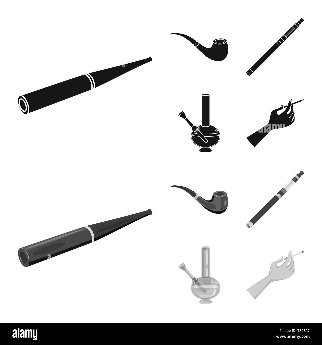 cigar,pipe,electronic,hookah,hand,mouthpiece,retro,filter,bong,arm,holder,wood,paper,hold,classical,addiction,vapor,break,classic,vaporizer,bad,enjoyment,alternative,flask,fire,accessories,detective,glass,men,elegance,refuse,stop,anti,habit,cigarette,tobacco,health,nicotine,smoke,statistics,set,vector,icon,illustration,isolated,collection,design,element,graphic,sign Vector Vectors , Stock Vector