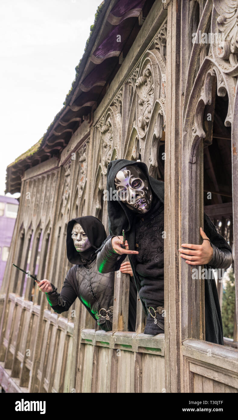 Warner Bros. Studio Tour ‘The Making of Harry Potter’, Death Eaters on