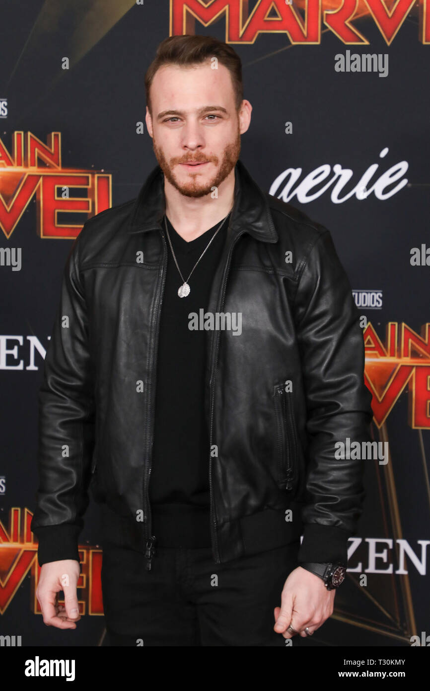 Kerem Brsin World Premiere of Marvel Studios' 'Captain Marvel' at the El Capitan