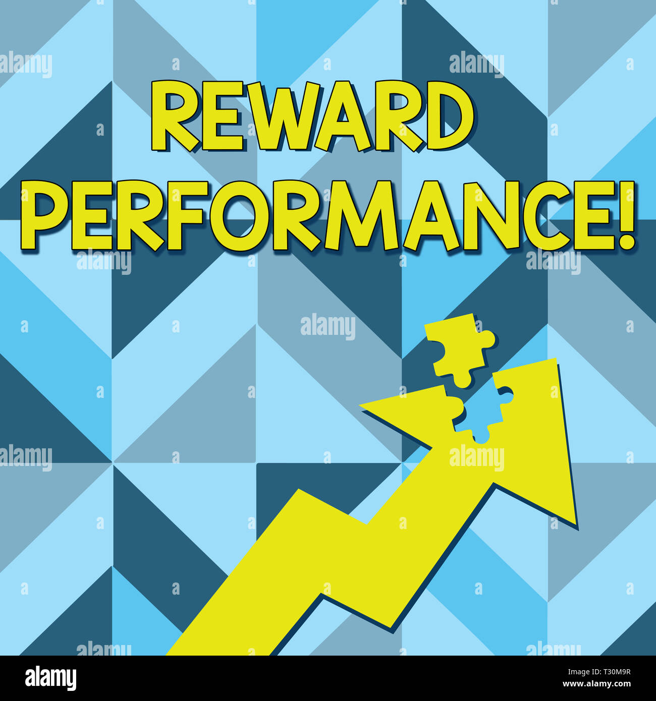 Recived Hand Writing Conceptual hand writing showing Reward Perforanalysisce. Concept ...