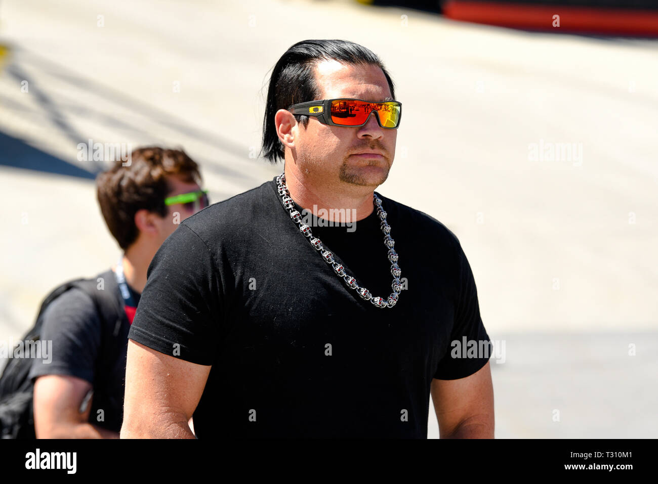 NASCAR Xfinity Series Driver B. J. 5th Apr, 2019. MCLEOD on April 5, 2019 at Bristol Motor Speedway in Bristol, Tennessee Credit: Ed Clemente/ZUMA Wire/Alamy Live News Stock Photo