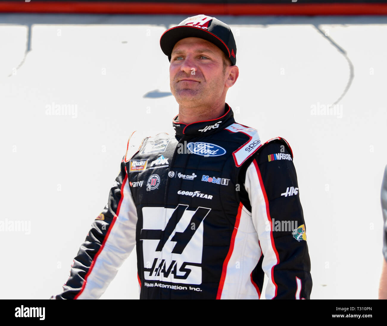 April 5, 2019 - NASCAR Monster Energy Cup Driver CLINT BOYER on April 5, 2019 at Bristol Motor Speedway in Bristol, Tennessee Credit: Ed Clemente/ZUMA Wire/Alamy Live News Stock Photo