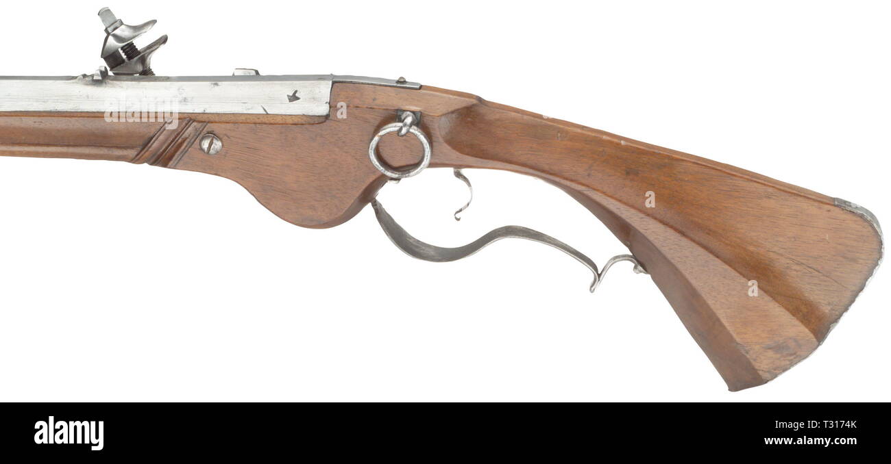 Civil long arms, matchlock and wheellock, wheellock carbine, Regensburg/Nuremberg, circa 1620/30