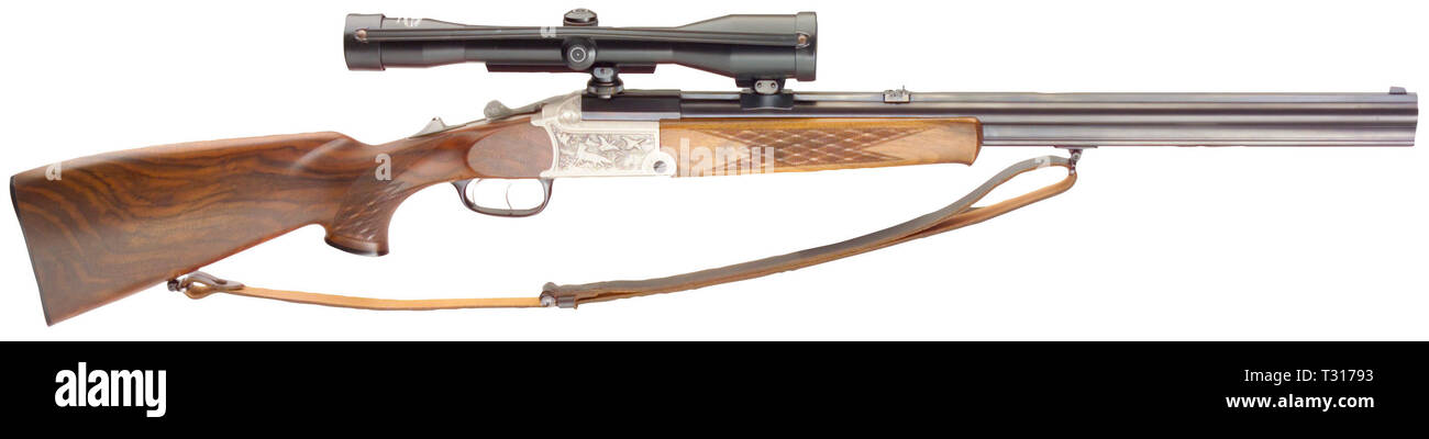 Civil long arms, modern systems, over and under shotgun, Blaser model ...