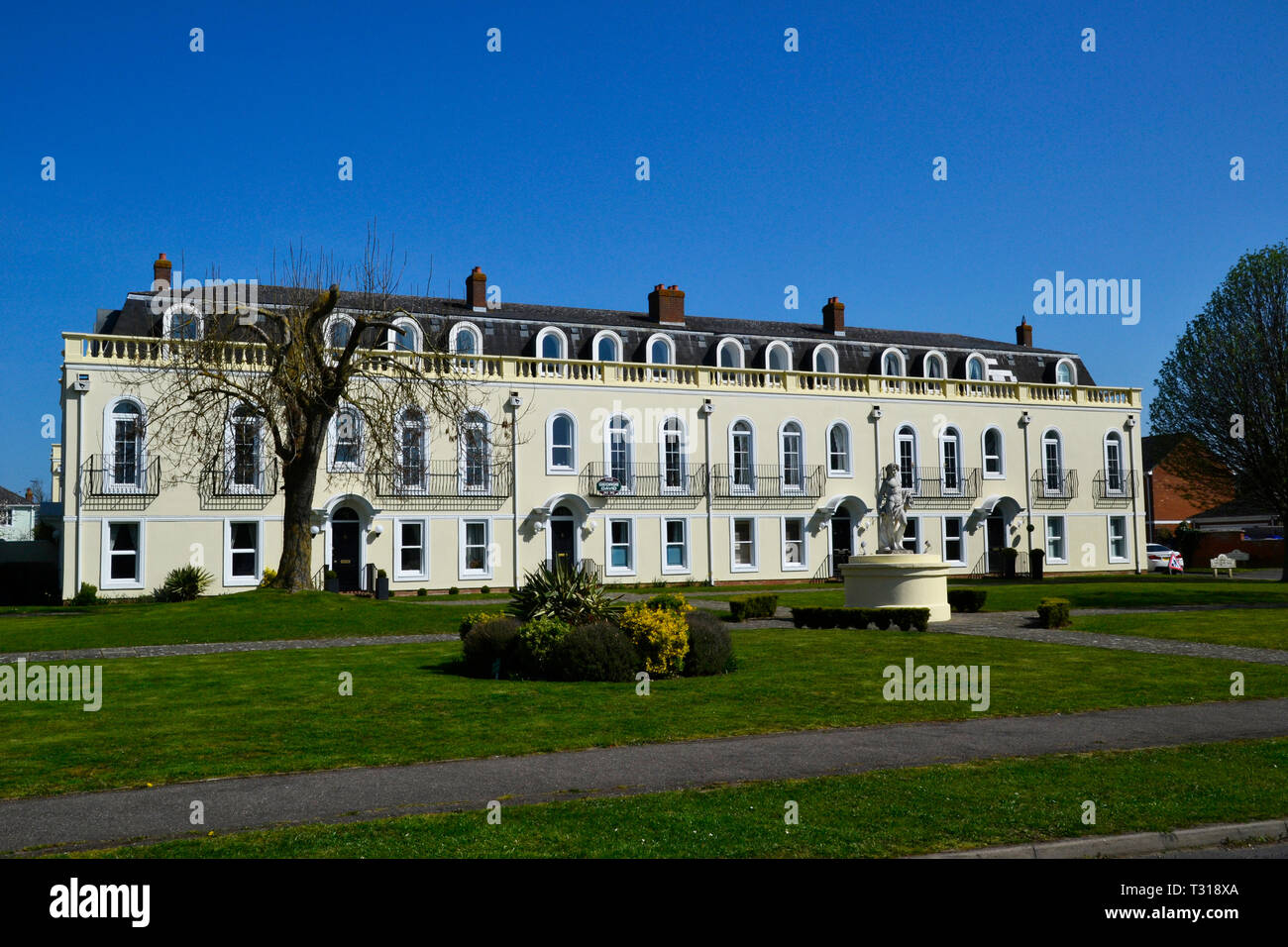 Luxury apartments at Watermead, Aylesbury, Buckinghamshire, UK Stock