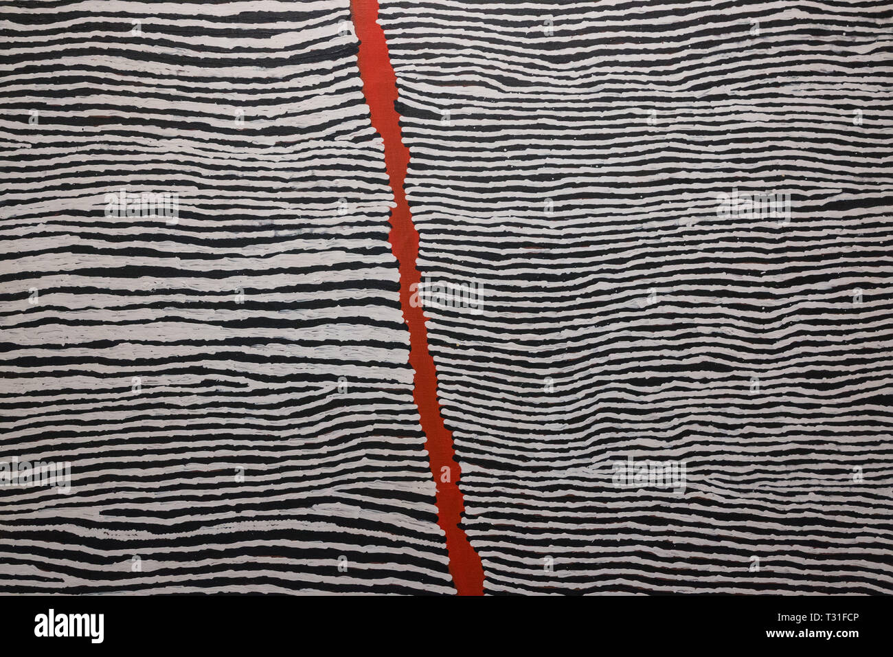 Dark stripes geometric pattern, grunge texture Stock Photo