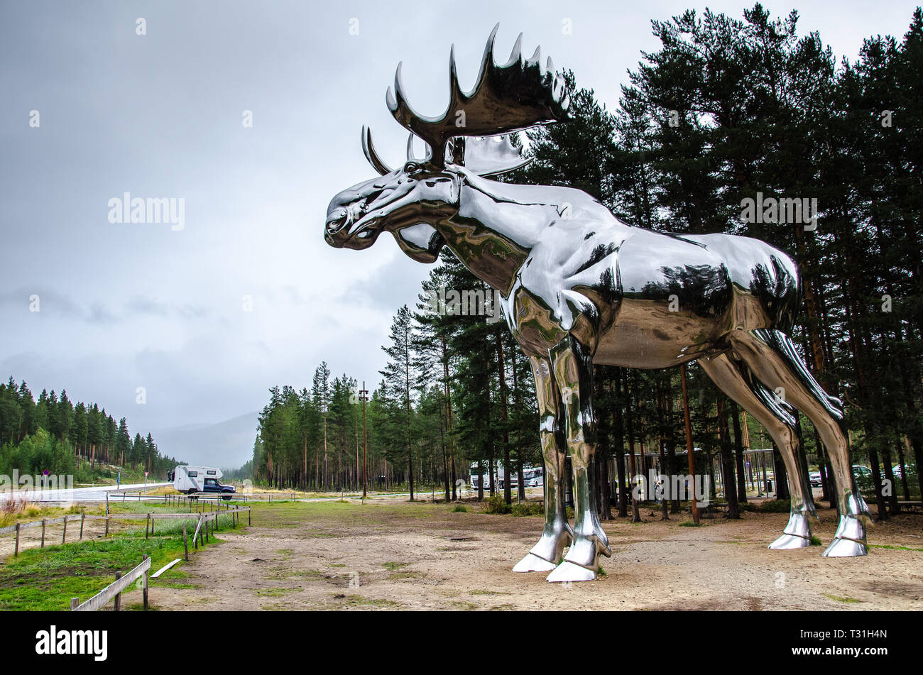 The big elk (Storelgen) in StorElvdal municipality is the world's