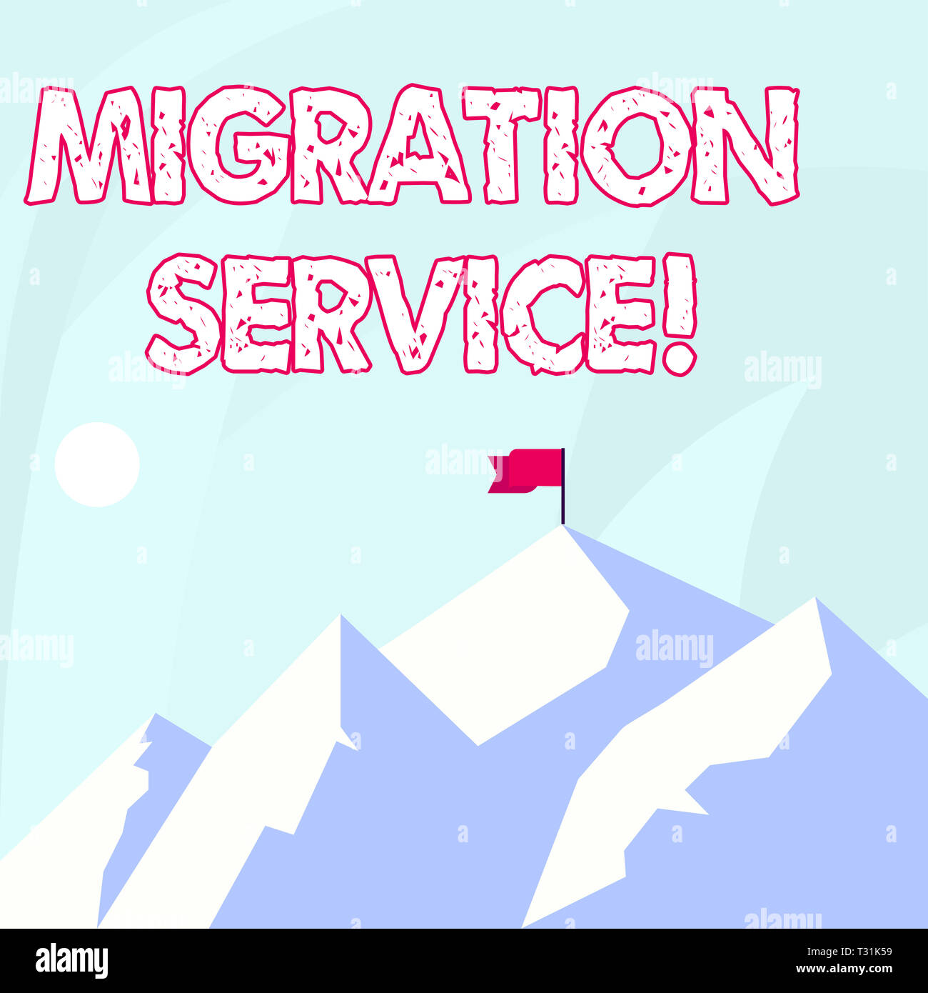 Conceptual hand writing showing Migration Service. Concept meaning ...