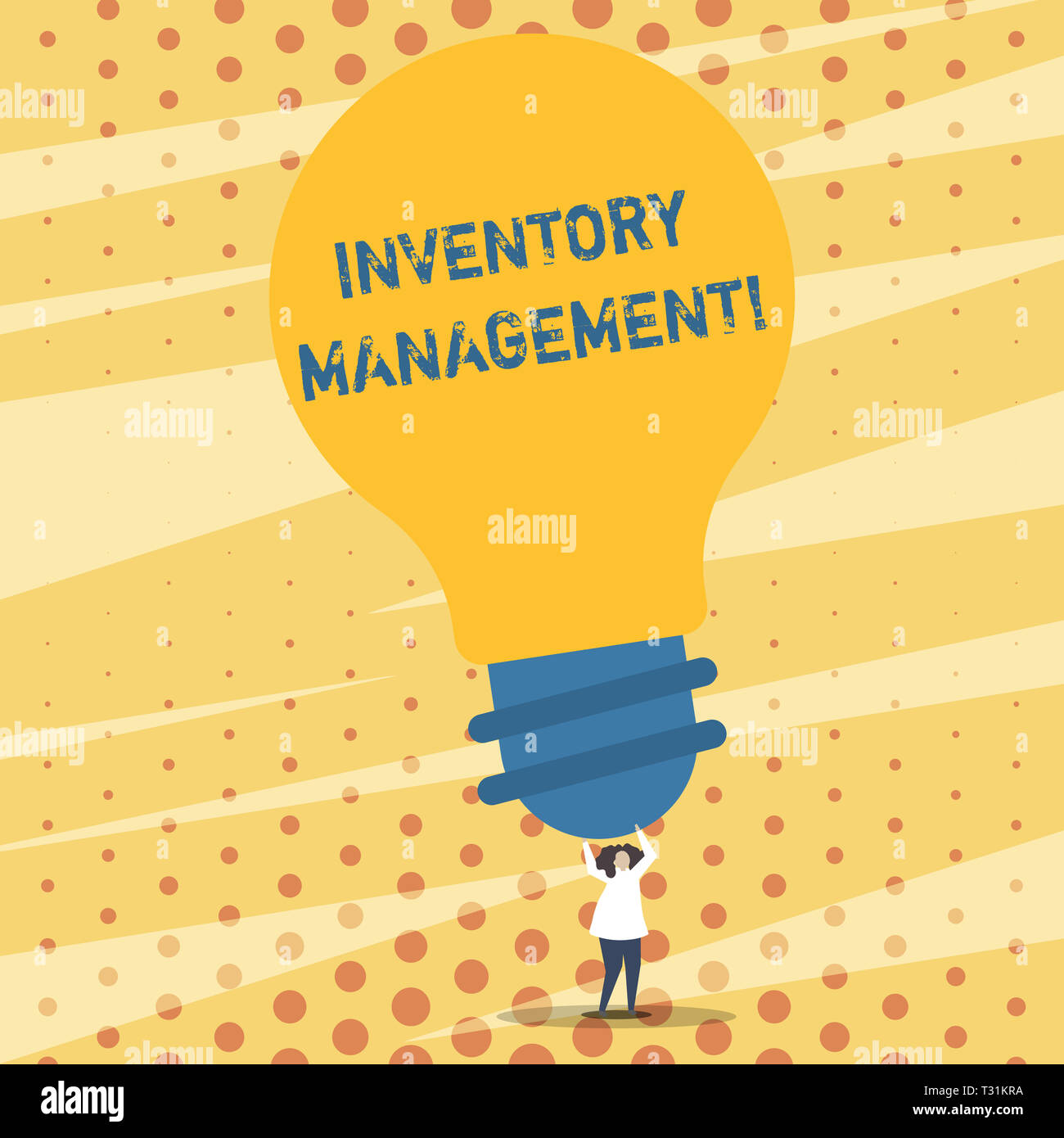 Text sign showing Inventory Management. Business photo showcasing ...