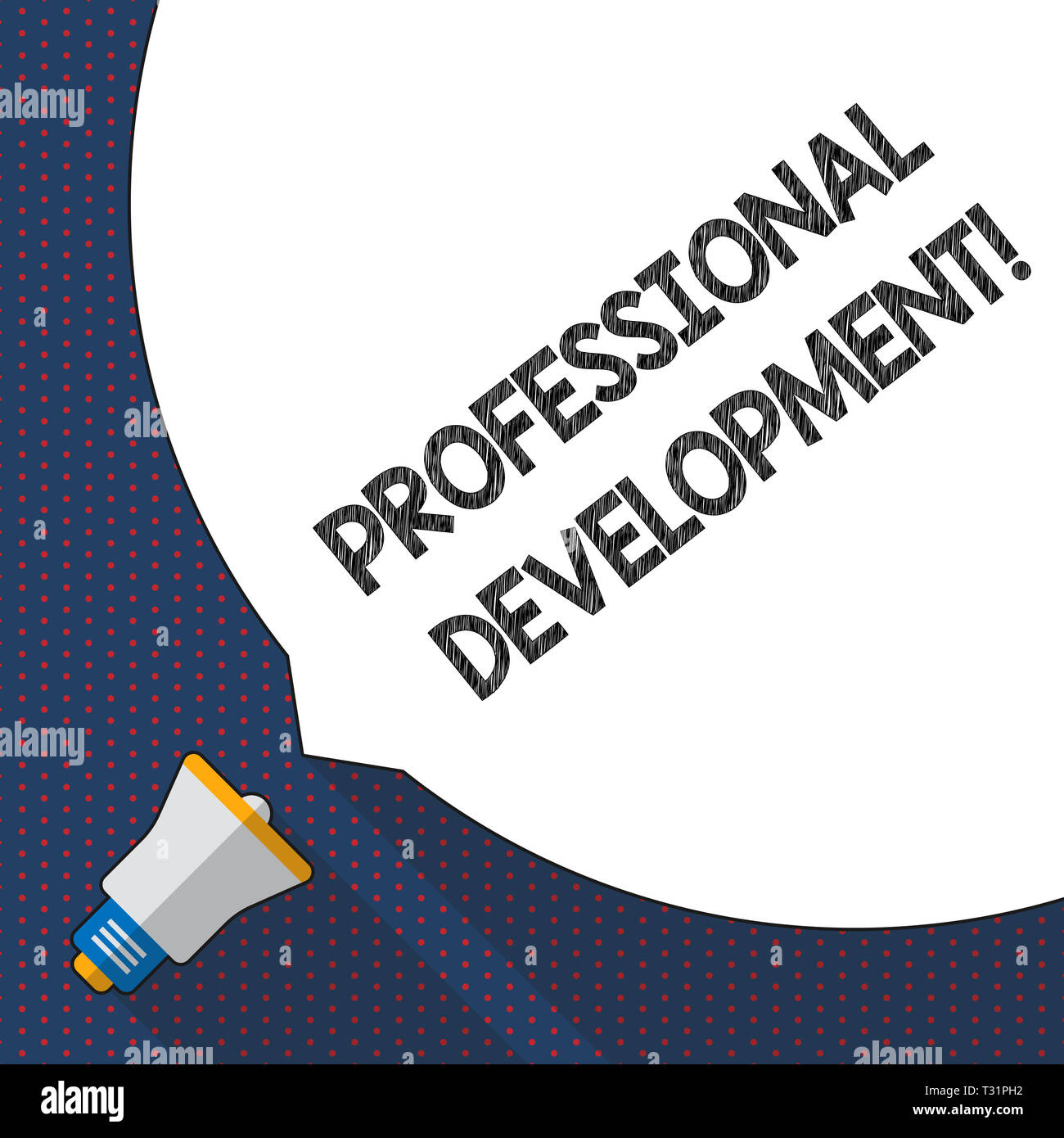 Handwriting text writing Professional Development. Conceptual photo ...