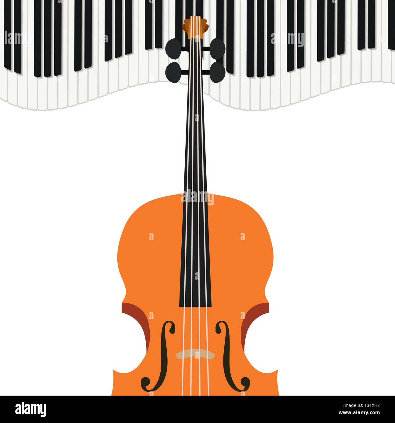 violin musical instrument pattern Stock Vector Image & Art - Alamy