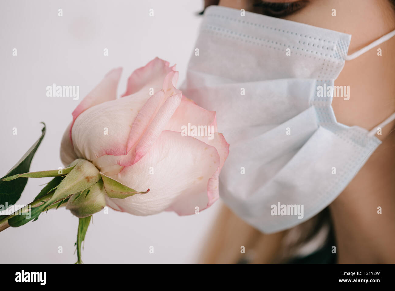 Download Mask With Rose High Resolution Stock Photography And Images Alamy PSD Mockup Templates