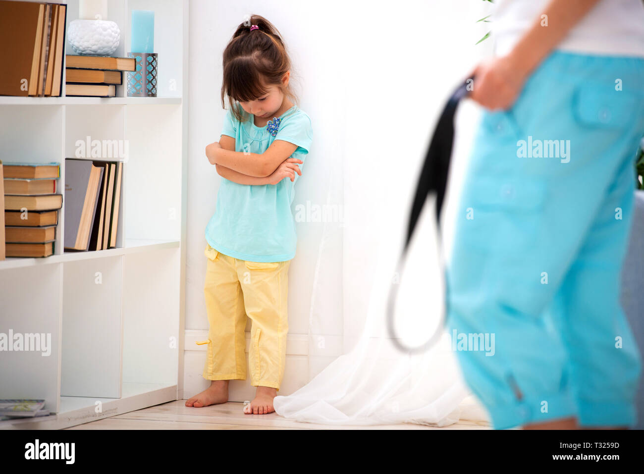 Corner Spanking Belt Telegraph